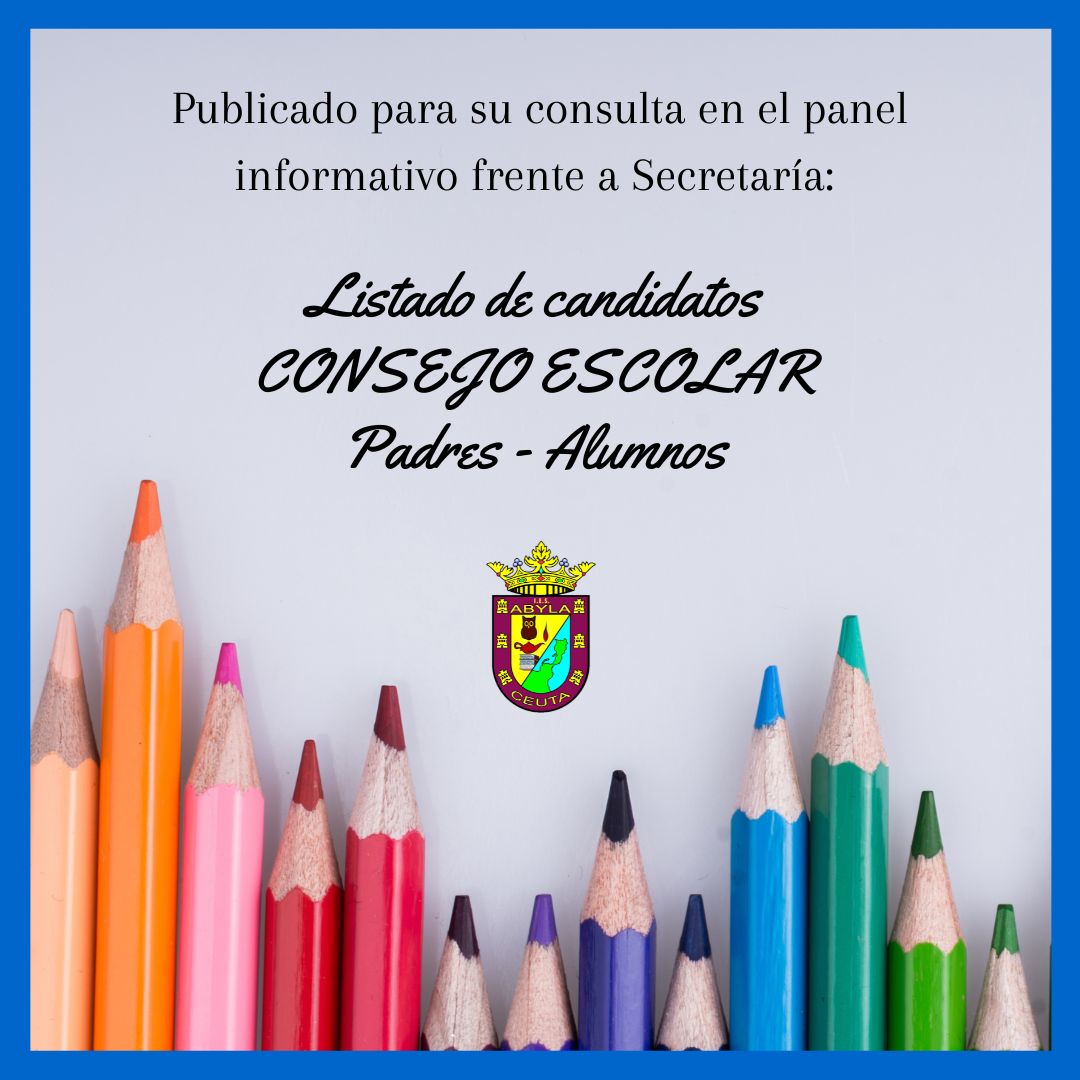  Consejo escolar listados 2024